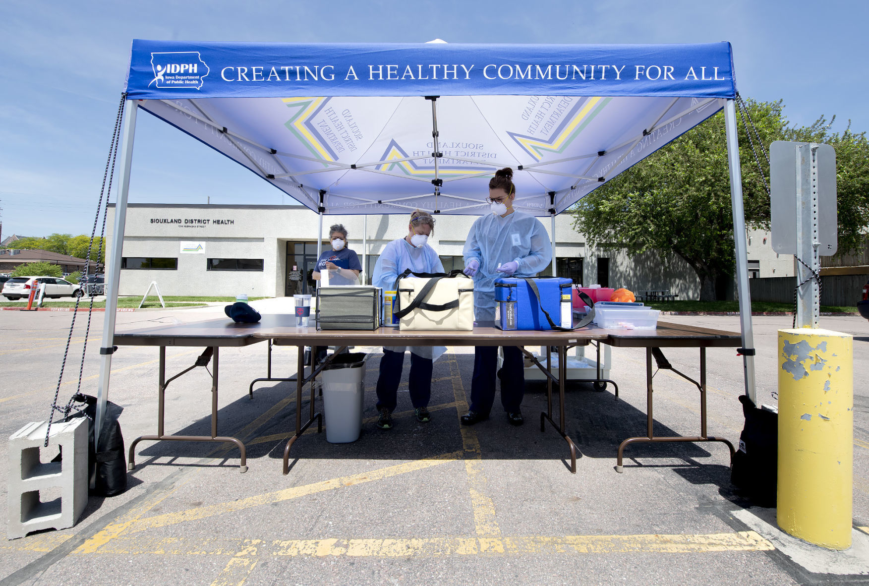 Siouxland District Health outdoor immunizations 1